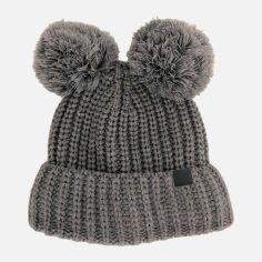 Акція на Шапка жіноча Karl Lagerfeld 581883323 One Size Сіра від Rozetka