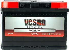 Акция на Vesna 75 Ah / 12V Premium Euro (0) (низька) (415075) от Y.UA