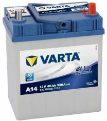 Акція на Автомобільний акумулятор Varta 6СТ-40 Blue dynamic (A14) від Y.UA