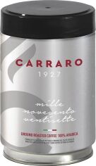 Акція на Кава мелена Carraro Arabica 100% 250 г від Rozetka