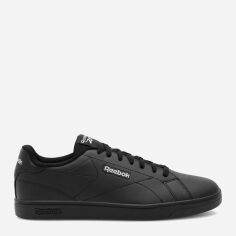 Акція на Жіночі кеди низькі Reebok Court Clean 100074382 37 Чорні від Rozetka