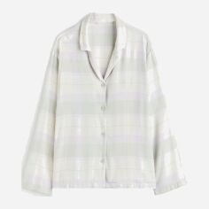 Акция на Піжамна сорочка жіноча великих розмірів H&M 1090626ral XL Комбінована от Rozetka