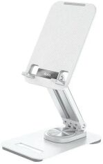Акція на Hoco Desk Holder PH48 White for Tablets and Smartphones from 4.5" to 12.9" від Stylus