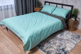 Акція на Комплект постільної білизни Moon&Star Бязь Gold Люкс Gray Mind King Size 220x240 см наволочки 4х50х70 см (MS-820002091) від Rozetka
