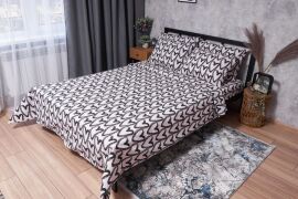 Акція на Комплект постільної білизни Moon&Star Жатка Pink Love King Size 220x240 см наволочки 2х40х60 см (MS-820001913) від Rozetka