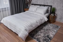 Акція на Комплект постільної білизни Moon&Star Satin Premium Royal White Сімейний 160х220х2 см наволочки 2х50х70 см (MS-820002959) від Rozetka