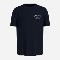 Акція на Футболка чоловіча Tommy Hilfiger MW0MW33697 XL Синя від Rozetka