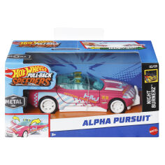 Акция на ​Автомодель Hot Wheels Pull-back speeders Alpha Pursuit (HPR70/10) от Будинок іграшок