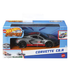 Акция на Автомодель Hot Wheels ​Pull-back speeders Corvette C8.R (HPR70/9) от Будинок іграшок