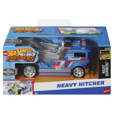 Акция на ​Автомодель Hot Wheels Pull-back speeders Heavy Hitcher (HPR70/13) от Будинок іграшок