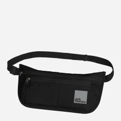 Акція на Спортивна сумка на пояс чоловіча Jack Wolfskin Document Belt De Luxe 8006742-6000 Чорна від Rozetka