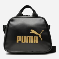 Акція на Сумка крос-боді через плече жіноча маленька Puma Core Up Boxy X-Body 7948401 Чорна від Rozetka