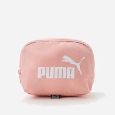 Акция на Сумка на пояс бананка жіноча тканинна Puma Phase Waist Bag 7995404 Рожева от Rozetka