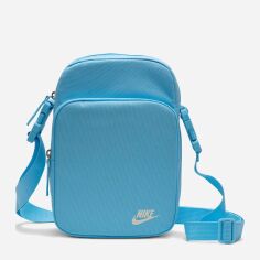 Акция на Спортивна сумка планшет через плече тканина Nike HERITAGE EUGENE BKPK DB0456-407 Синя от Rozetka