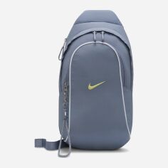 Акция на Спортивна сумка слінг тканинна Nike DRAWSTRING - BOXY DJ9796-493 Синя/Помаранчева от Rozetka