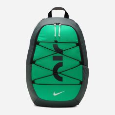 Акция на Рюкзак спортивний 21 л тканинний Nike CLUB CAP DV6246-338 Вінтажний зелений/Білий от Rozetka