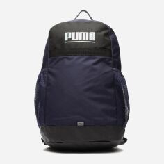 Акція на Рюкзак спортивний тканинний 23л вміщує формат А4 Puma Plus Backpack 07961505 Синій від Rozetka