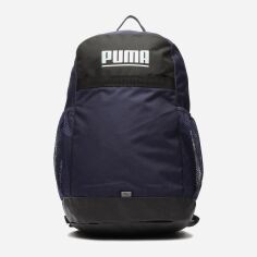 Акція на Рюкзак спортивний тканинний 23л вміщує формат А4 Puma Plus Backpack 7961505 Синій від Rozetka