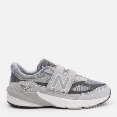 Акція на Дитячі кросівки для хлопчика New Balance PV990GL6 33.5 (1.5) Сірі з чорним від Rozetka