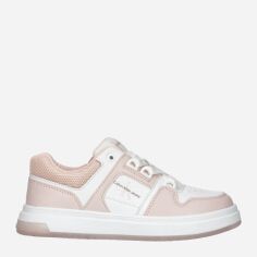 Акция на Дитячі кросівки для дівчинки Calvin Klein Jeans Low Cut Lace-Up Sneaker V3A9-80797-1355X054 32 Рожевий/Білий от Rozetka