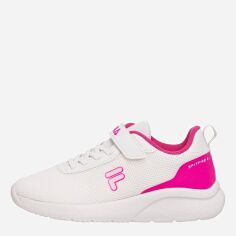 Акция на Дитячі кросівки для дівчинки Fila Spitfire V FFK0110-83359 34 Білий/Рожевий от Rozetka