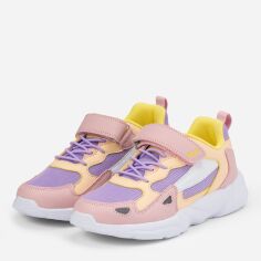 Акція на Підліткові кросівки для дівчинки Fila Ventosa Cb Velcro FFK0163-43175 35 Рожевий/Фіолетовий від Rozetka