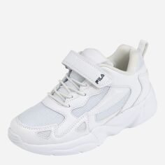 Акция на Підліткові кросівки для дівчинки Fila Ventosa Velcro FFK0121-10004 35 Білі от Rozetka