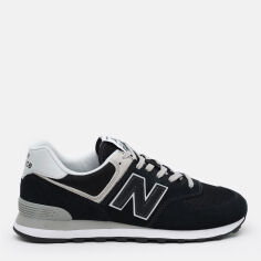 Акція на Чоловічі кросівки New Balance 574 Classic Gl ML574EVB 41.5 (8US) 26 см Чорний/Сірий від Rozetka