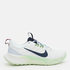 Акція на Чоловічі кросівки для бігу Nike Juniper Trail 2 Nn DM0822-103 40.5 (7.5US) 25.5 см Summit White/Thunder Blue-Vapor Green від Rozetka