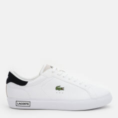 Акція на Чоловічі кеди низькі Lacoste Powercourt 747SMA0082-147 45 (T10.5) 28.5 см Білі від Rozetka