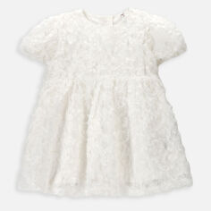 Акция на Дитяче літнє святкове плаття для дівчинки Coccodrillo WC4128202EBG-003 98 см Екрю от Rozetka