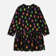 Акція на Дитяче плаття для дівчинки Coccodrillo WC4129102JPK-021 92 см Чорне від Rozetka