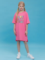 Акція на Дитяче літнє плаття для дівчинки Бембі PL396-300 104 см Рожеве (14396521039.300) від Rozetka