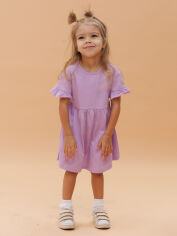 Акція на Дитяче літнє плаття для дівчинки Бембі PL391-Q00 80 см Бузкове (14391521035.Q00) від Rozetka
