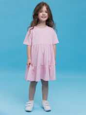 Акція на Дитяче літнє плаття для дівчинки Бембі PL397-900 104 см Світло-рожеве (14397521039.900) від Rozetka