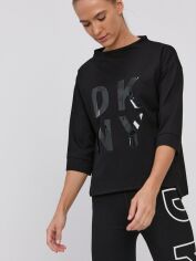 Акція на Топ жіночий DKNY 3/4 Slv Pop Over DP9T7103-BLK L Чорний від Rozetka