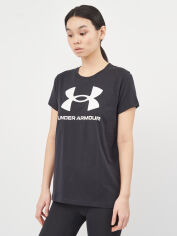 Акція на Футболка бавовняна жіноча Under Armour Live Sportstyle Graphic SSC 1356305-001 S від Rozetka