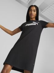 Акция на Сукня-футболка коротка літня жіноча Puma Essentials+ 67372101 XS Чорна от Rozetka