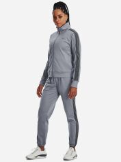 Акция на Спортивний костюм жіночий Under Armour Tricot Tracksuit 1365147-035 XL Сірий от Rozetka