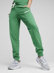 Акция на Спортивні штани жіночі Puma Essentials+ 67935086 S Зелені от Rozetka