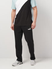 Акція на Спортивні штани чоловічі Puma Essentials Foundation 58672201 XL Чорні від Rozetka