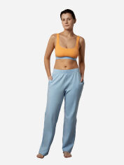 Акция на Піжамні штани жіночі великих розмірів brabrabra HOM2213010 XL Блакитні от Rozetka