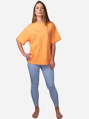 Акция на Піжамна футболка жіноча великих розмірів brabrabra HOM2213041 XL Жовта от Rozetka