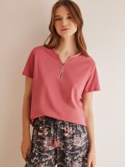 Акція на Піжамна футболка жіноча бавовняна Women'Secret MMO PINK PANAD FR 3277285 S Рожева від Rozetka
