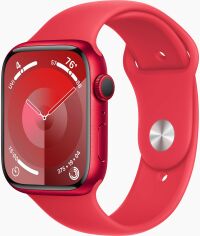 Акция на Apple Watch Series 9 45mm GPS+LTE (PRODUCT) Red Aluminum Case with (PRODUCT) Red Sport Band (MRYE3, MRYG3) от Stylus