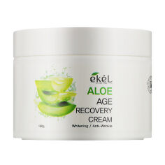 Акція на Крем для обличчя Ekel Aloe Age Recovery Cream з екстрактом алое, 100 мл від Eva