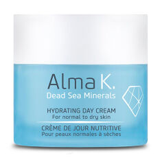 Акция на Зволожувальний денний крем Alma K. Hydrating Day Cream для нормальної та сухої шкіри обличчя, 50 мл от Eva