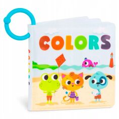 Акція на Баттатокнижка для ванни Battat Вивчаємо кольори (LB1837GZ) від Будинок іграшок