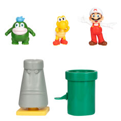 Акция на Ігровий набір з фігурками ​Super Mario Нескінченна пустиня (40617i) от Будинок іграшок