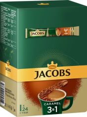 Акция на Кавовий напій Jacobs Monarch 3в1 FD Caramel 15 г х 24 шт. от Rozetka